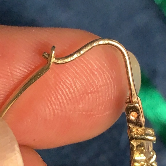 ❌SOLD❌Kay 14K Earrings Hoops 🌷 - Picture 6 of 13